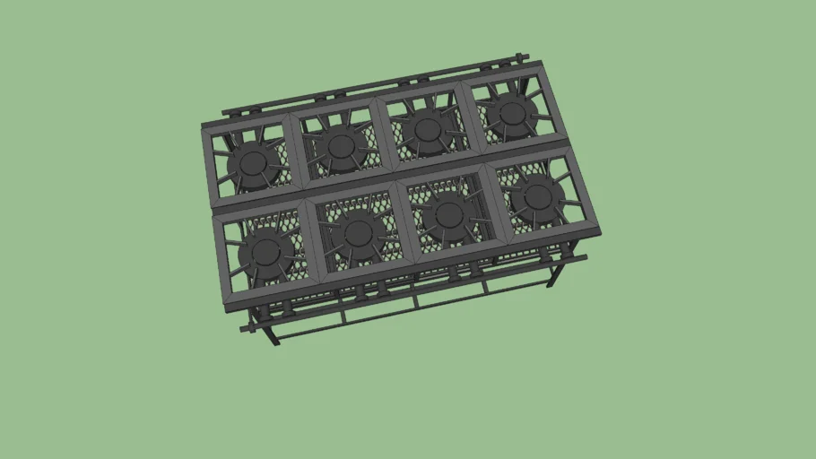 fogão industrial 8 bocas 0,80x1,53x0,89