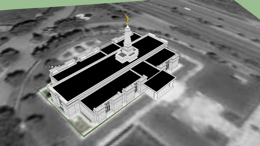 LDS. TEMPLO MORMON, OAXACA, OAX. MEXICO, 74th. operating temple