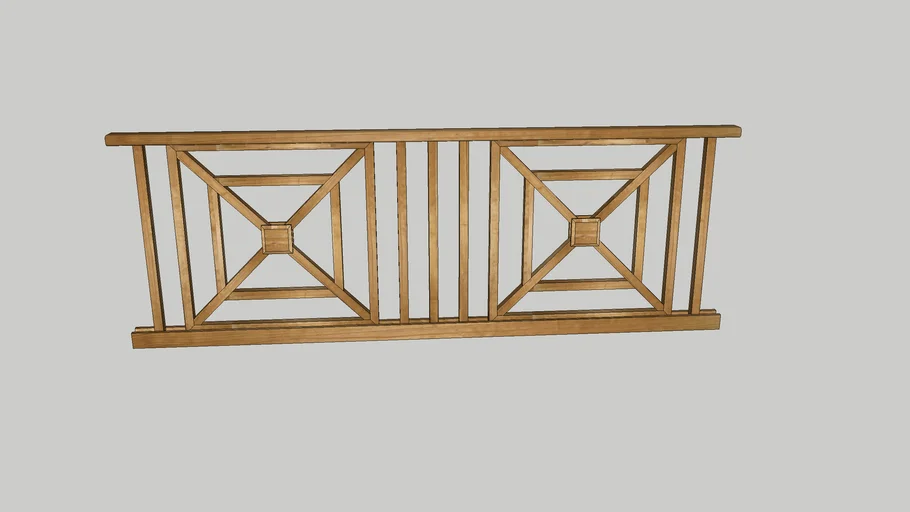 cloture bois 2,5m CROIX DE SAINT ANDRE Vivre en Bois