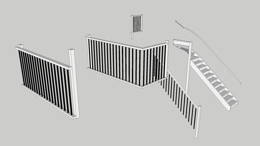 Trap bovenkwart dicht