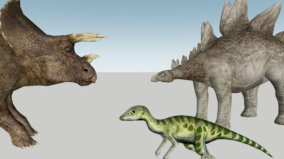 stegosaurus vs triceratops