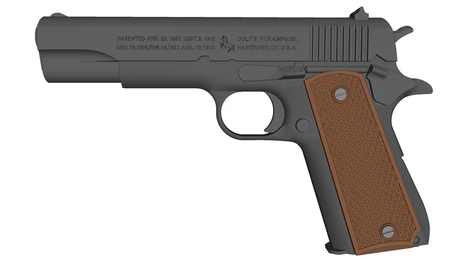Colt Pistol, Caliber .45, M1911A1