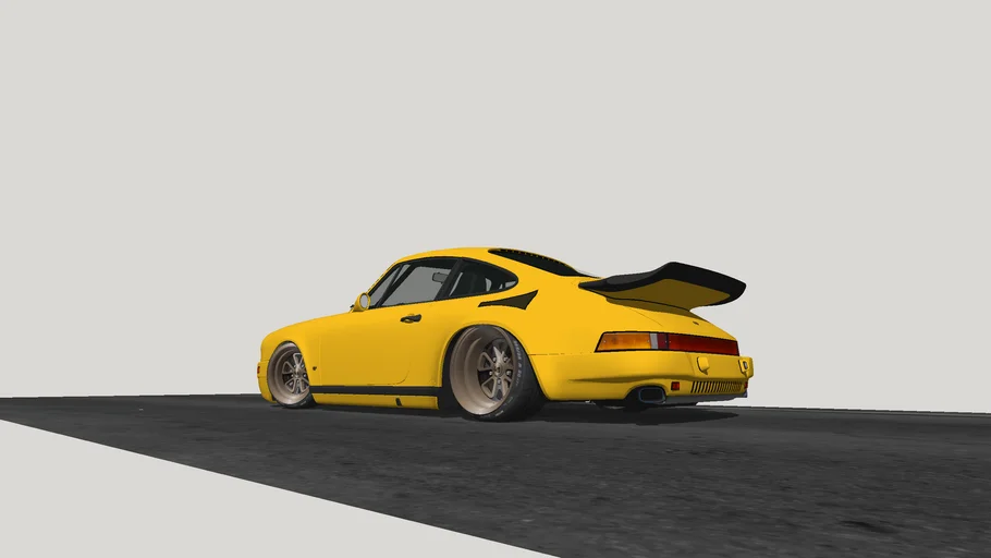 PORSCHE RUF CTR Yellowbird 1987