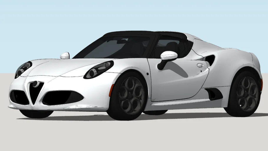 2016 Alfa Romeo 4C Spider