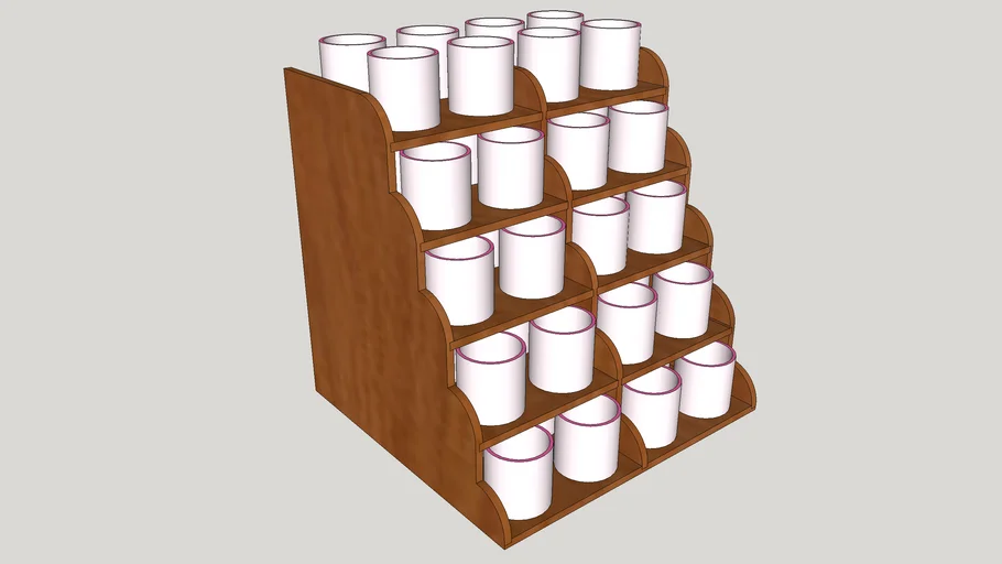 counter display 1 | 3D Warehouse