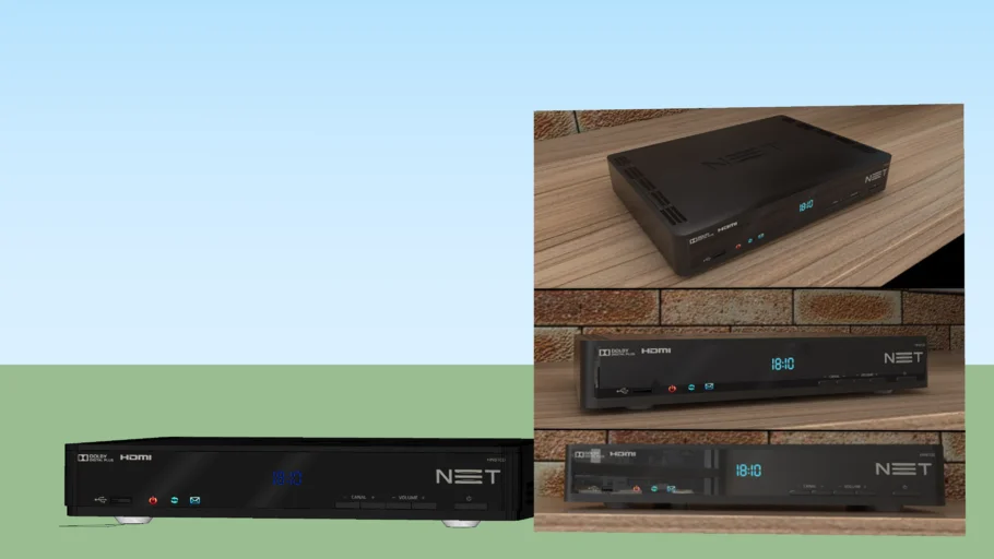 Receptor TV NET (ponto adicional)