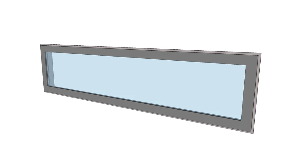 550x2280mm single window