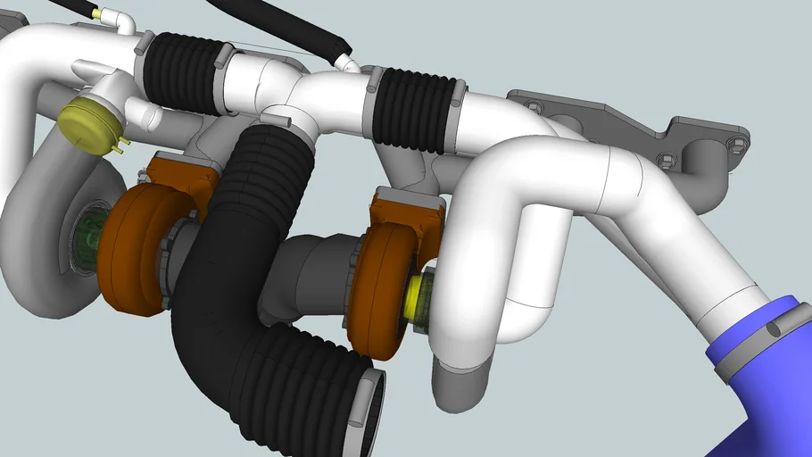 Build Your Own 1JZ Twin Turbo 6cyl Toyota Engine 1of3