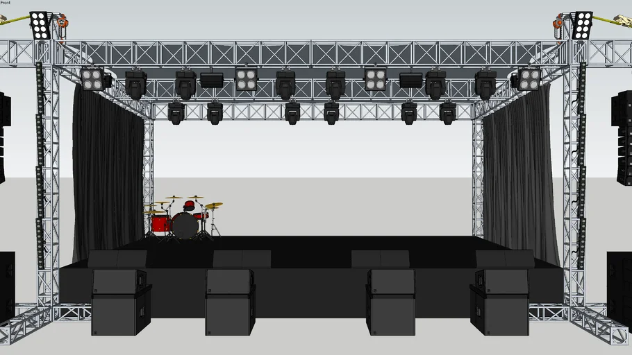 stage 6m x  12m