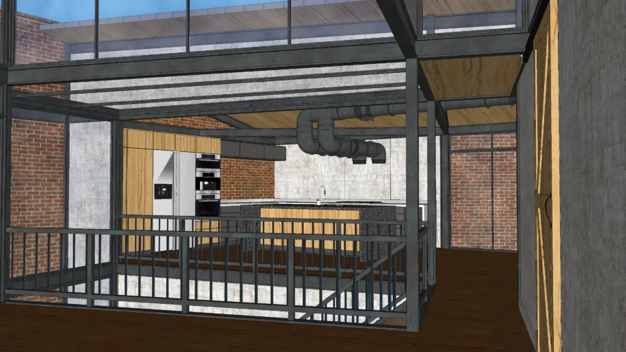 Urban Loft-style House