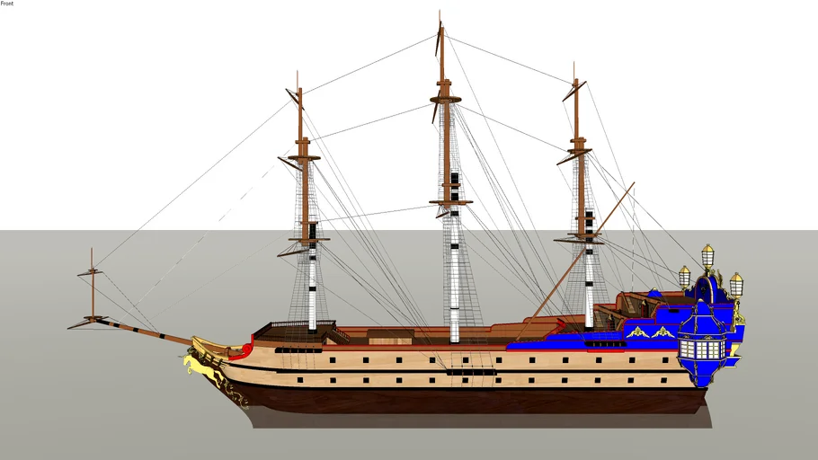 HMS Unicorn | 3D Warehouse