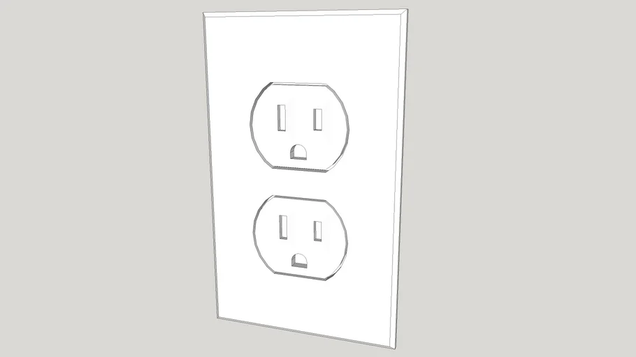 Electrical Outlet | 3D Warehouse