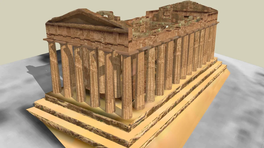 Tempio della Concordia della Valle dei Templi.