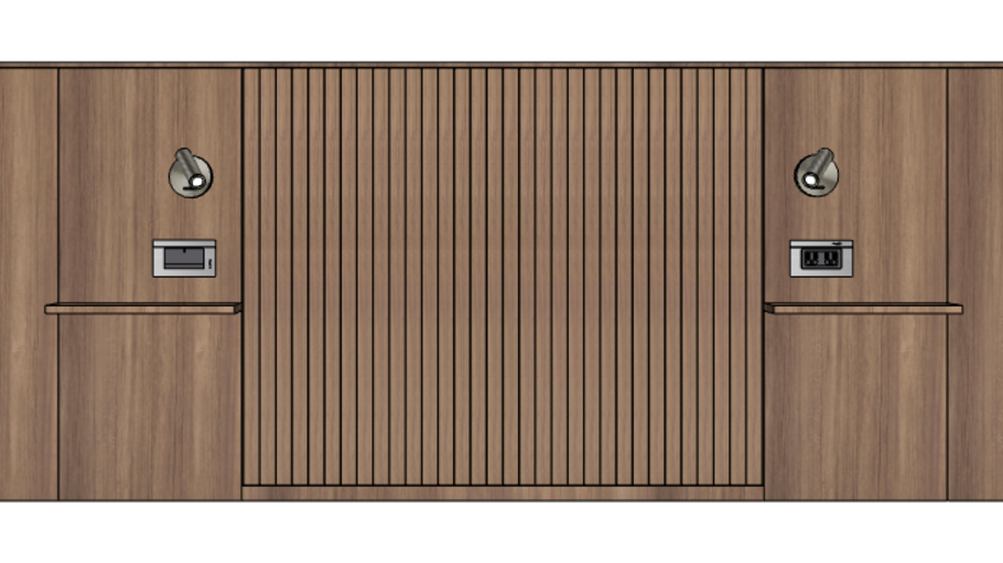 bed backboard | 3D Warehouse