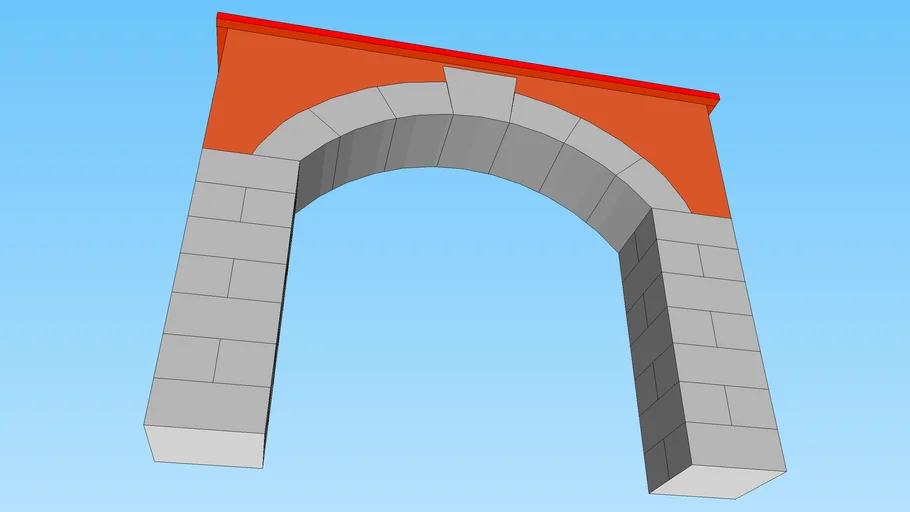 Arco rebajado o de segmento