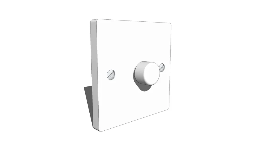 Wall Switch - 1 gang Single One Way Dimmer Switch