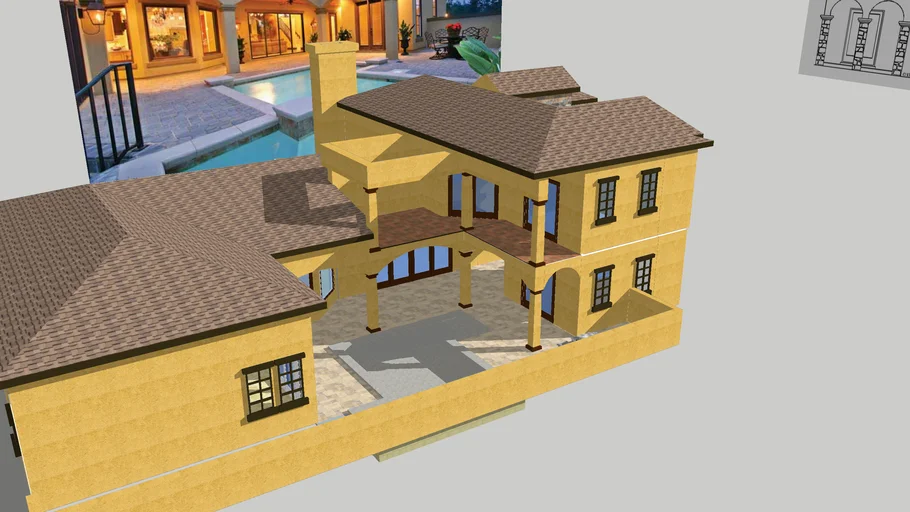 Mediterrainian Style Home