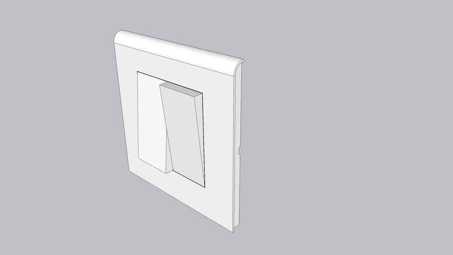 2 module switch board