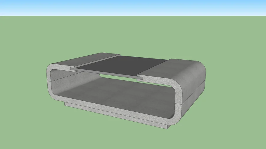 Curved Center Table