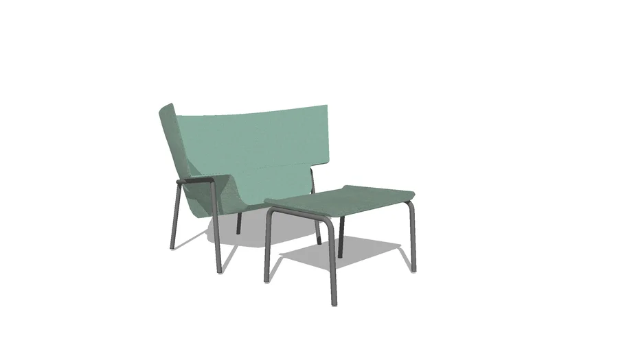 Capo Chair & Ottoman