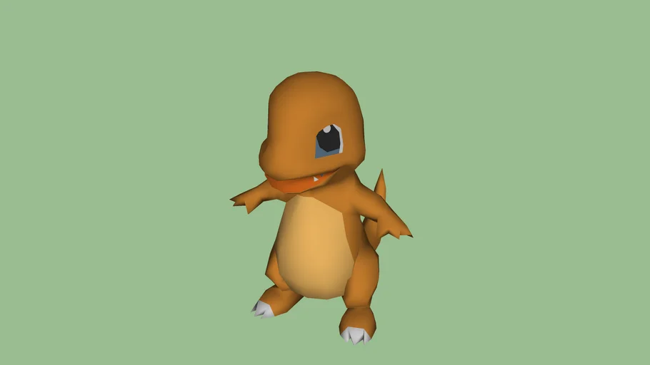 pokemon charmander 3D