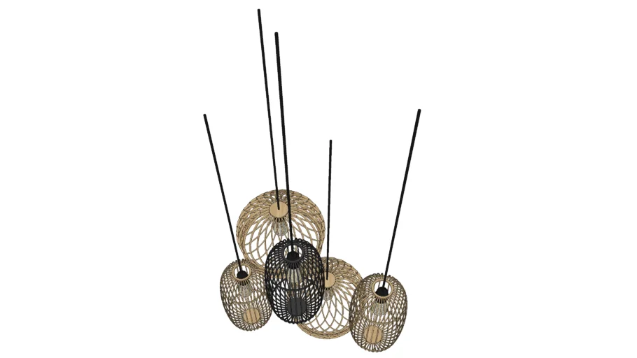 rattan light