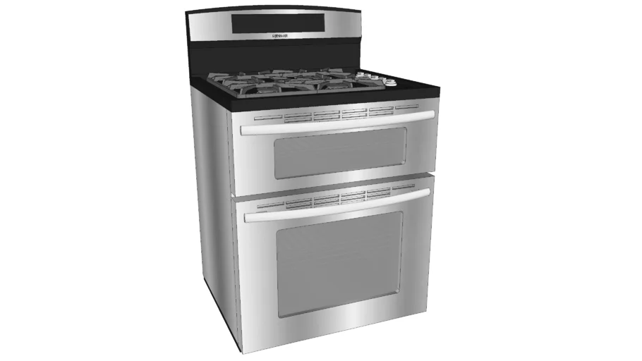 JDR8895BAS 30" Freestanding Dual-Fuel Double Oven Range with Convection