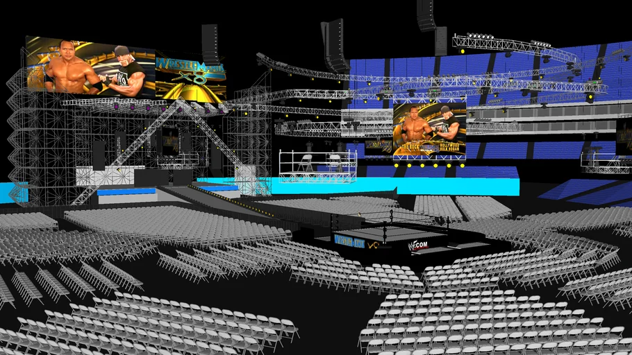 Rogers Stadium/Toronto Stadium - WWE WrestleMania X8