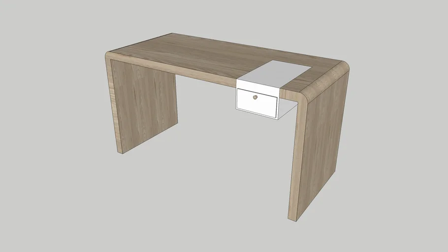 wood desk