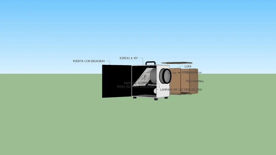 Proyector de cuerpos opacos o episcopio