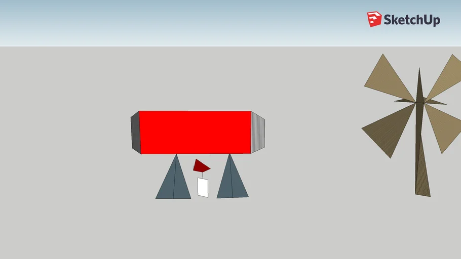 Maqueta 3D de la energia termica