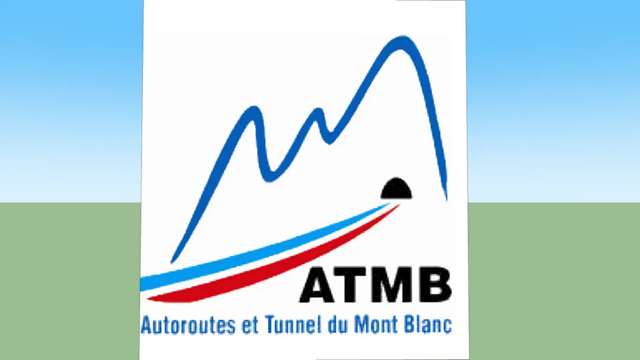 Logo autoroute du mt blanc