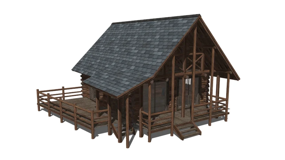 Log House