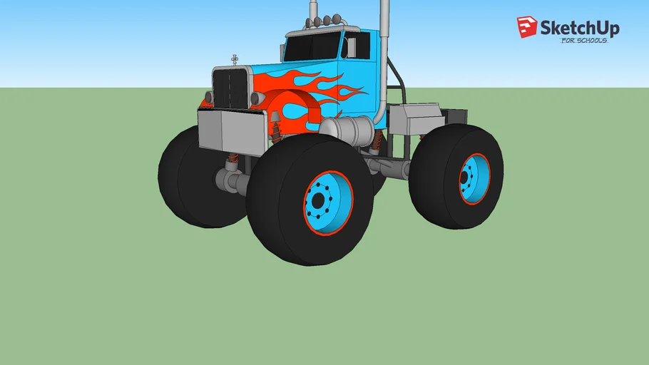 Monster Truck Semi Truck
