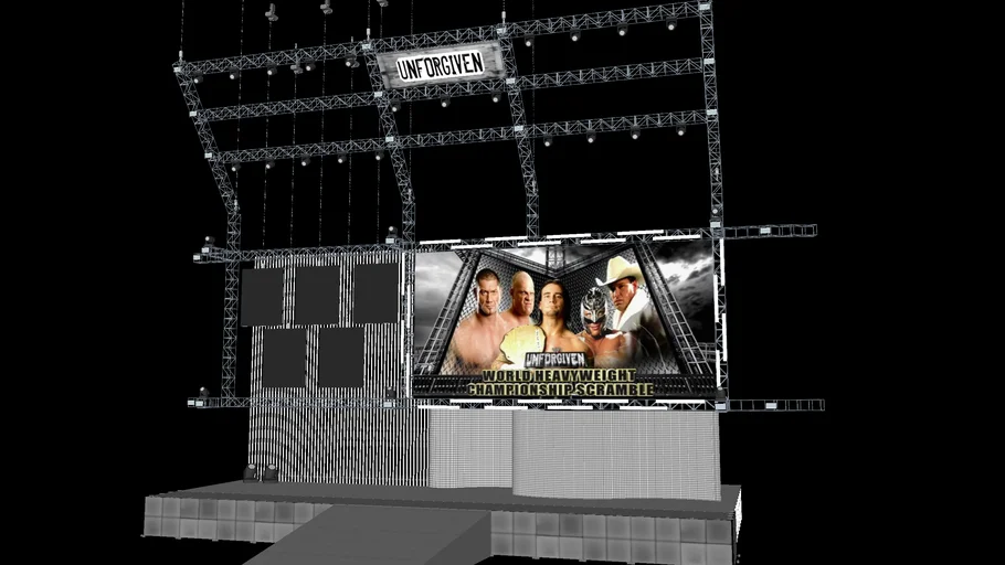 WWE Unforgiven 2008 Stage Model