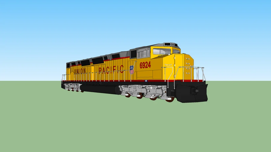 EMD DDA40X #6924 Union Pacific Railway.