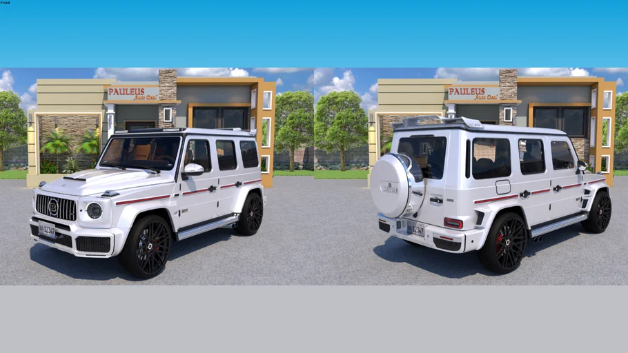 MERCEDES-BENZ BRABUS 700 UPLOADED