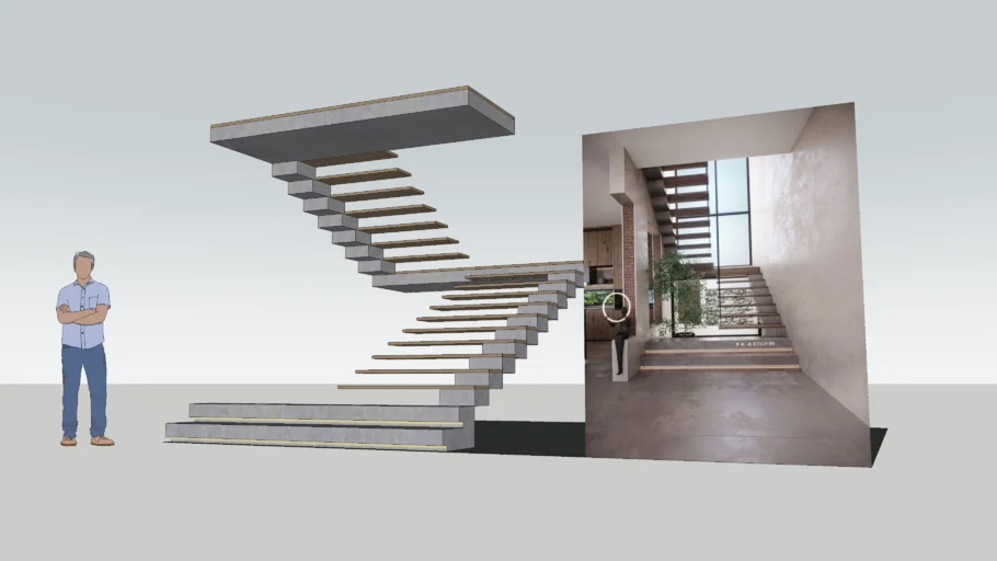 Modern stair