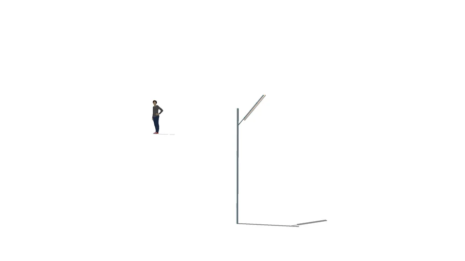 Weatherproof Light on Pole