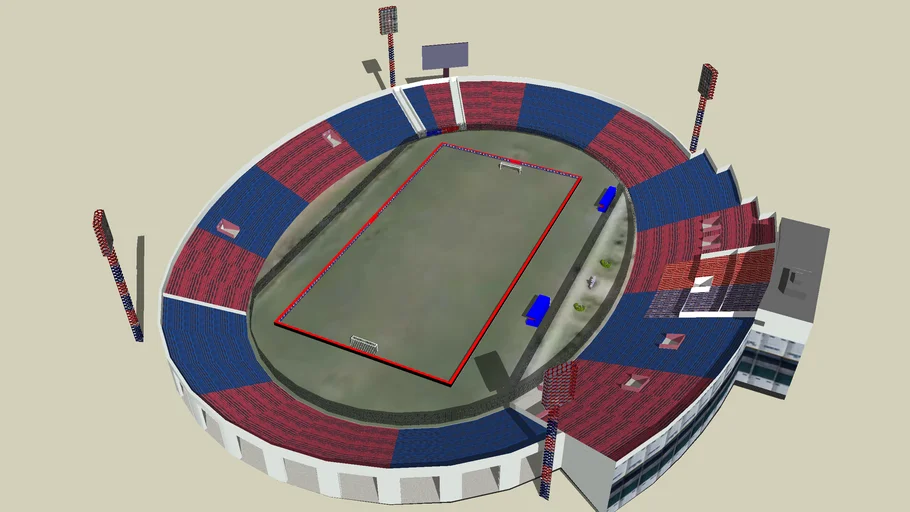 Estadio General Pablo Rojas 2010(Actulizado)