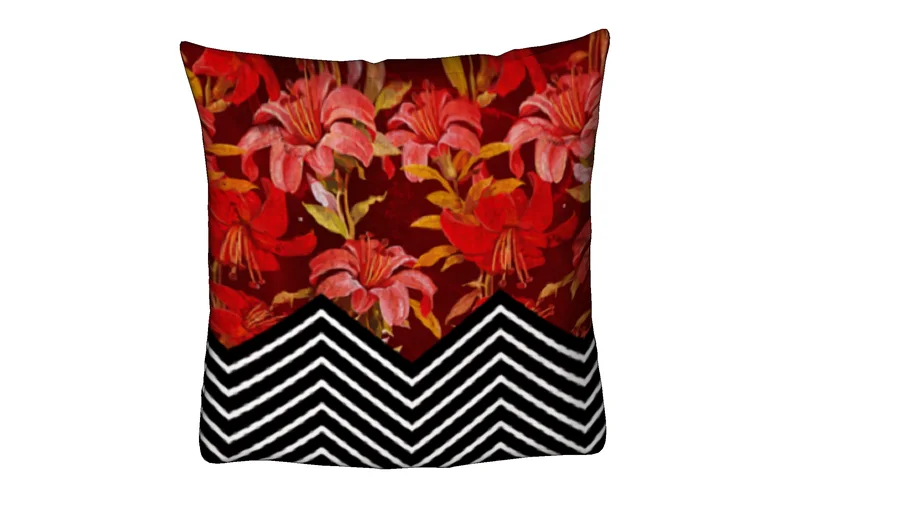 ALMOFADA FLORAL 2 50X50