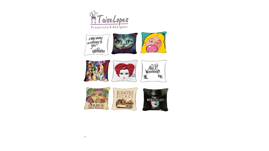 Almofadas Alice 