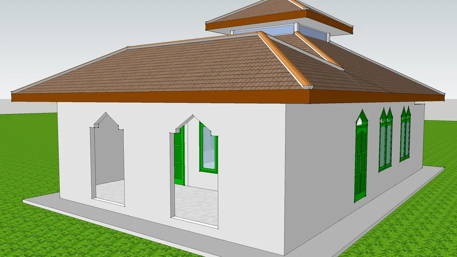 contoh masjid kecil | 3D Warehouse