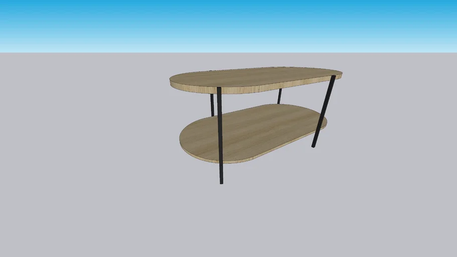 Mesa de centro para salón Palmia