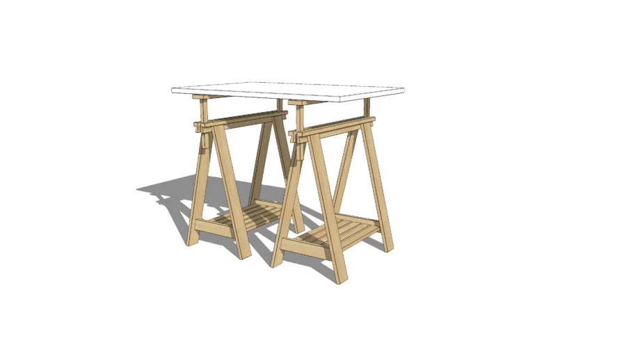 IKEA Trestle Table
