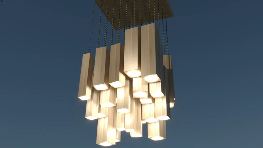 Pendalt light 'Slupki' | 3D Warehouse
