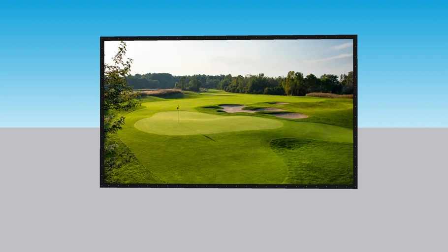 Golf Impact Screen
