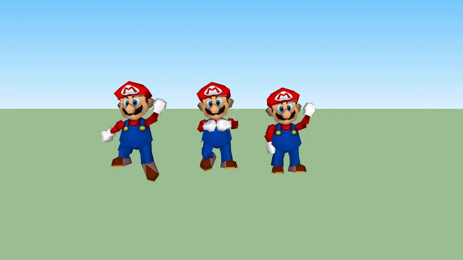 Mario Poses 1 (by Chomp)
