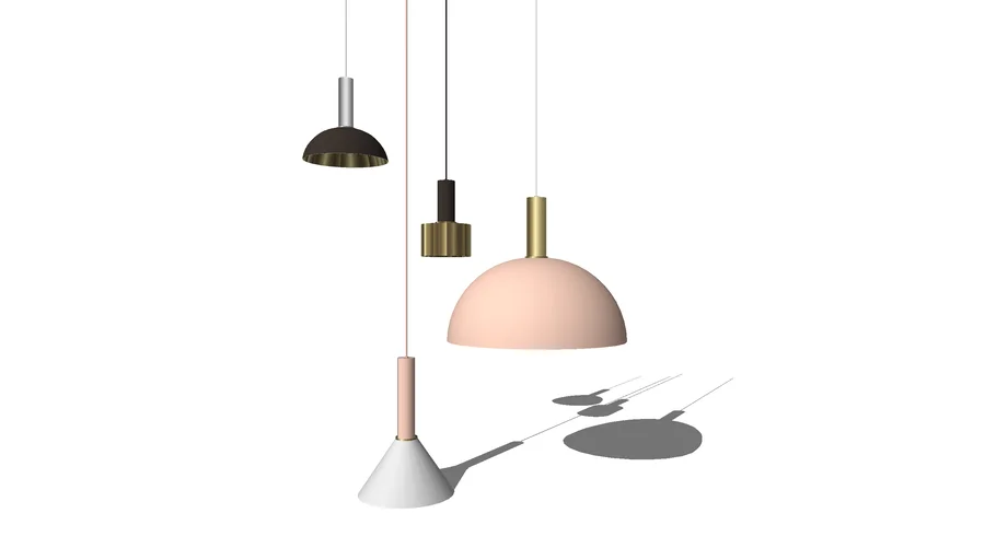 Suspended lamps