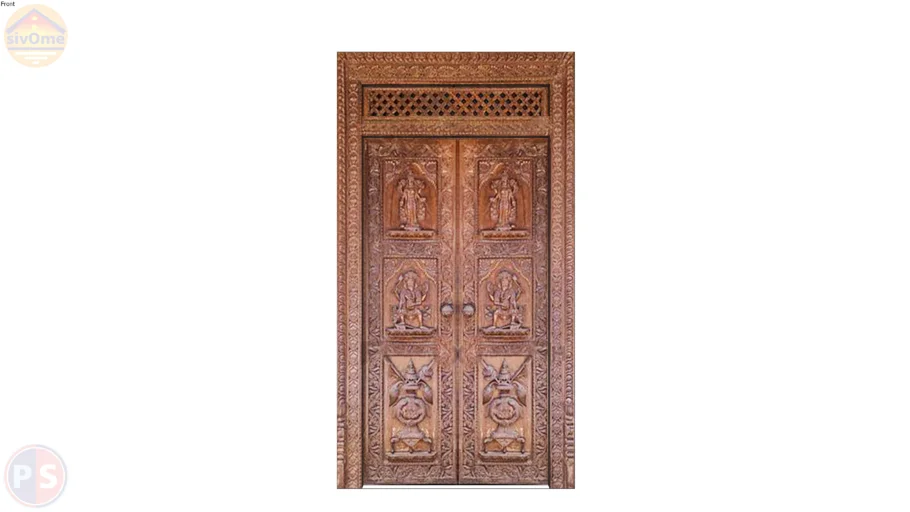 Traditional Main door Nepal
